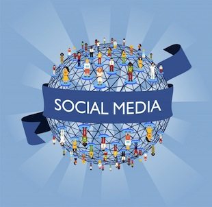 social media landing page