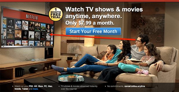 NetFlix CTA